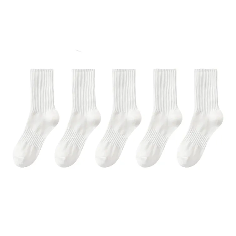 Cotton Gene Mid Calf Socks Men's 5 Pack-6