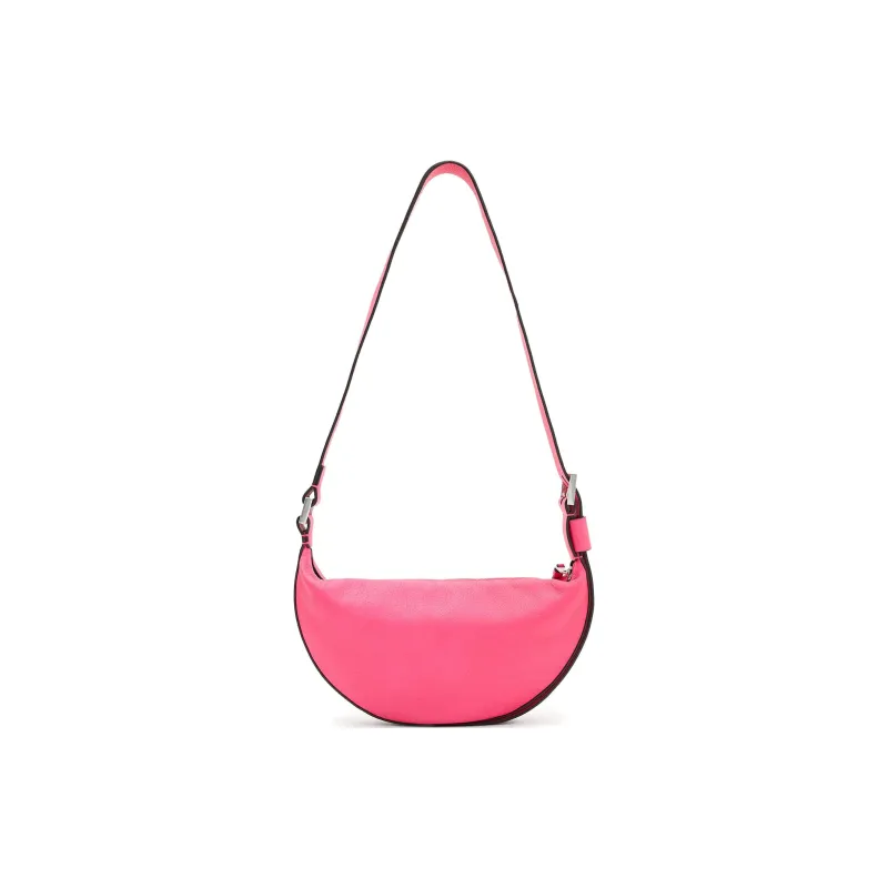 ALLSAINTS Half Moon Leather Crossbody Bag-2
