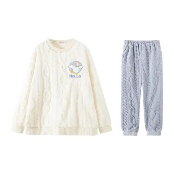 Qiao Ni Tong Pajama Set Women's Image Color
