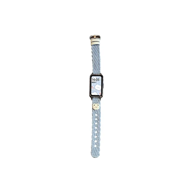 UHADA Huawei Compatibility Watch Band 150mm Knitted Fabric Material-7