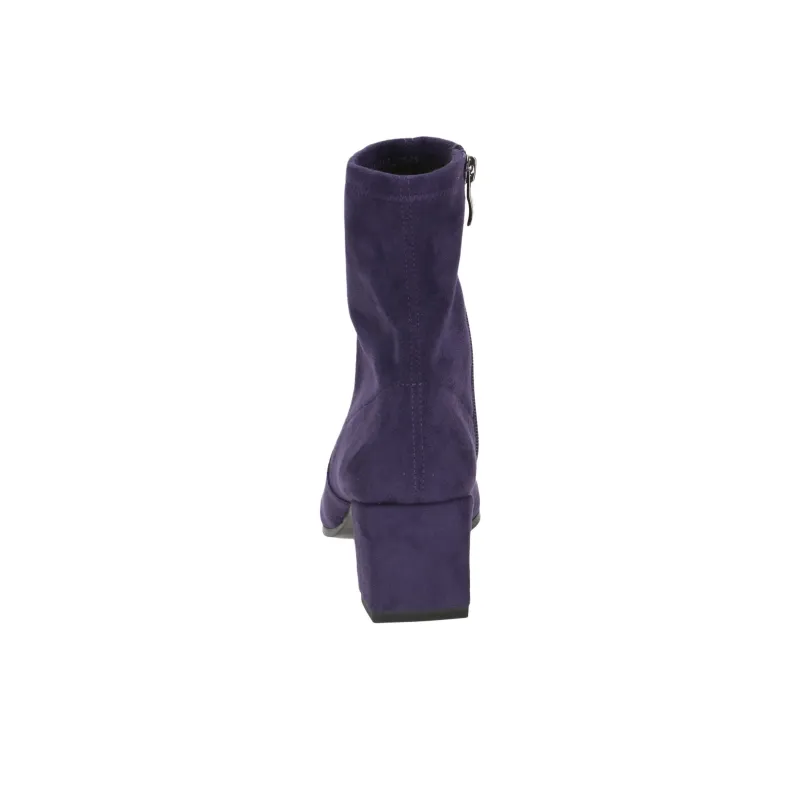 CAPRICE Tracy Ankle Boots 5.8cm Women's Purple-5