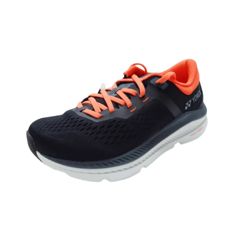 YONEX Anti Slip Wear Resistant Low Top Casual Shoes Men's Black Orange-2