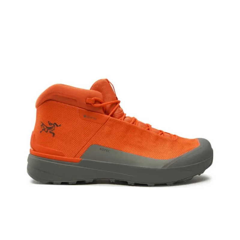 Arcteryx Anti-Slip Wear-Resistant Mid-Top Trekking Shoes Men's Orange-1