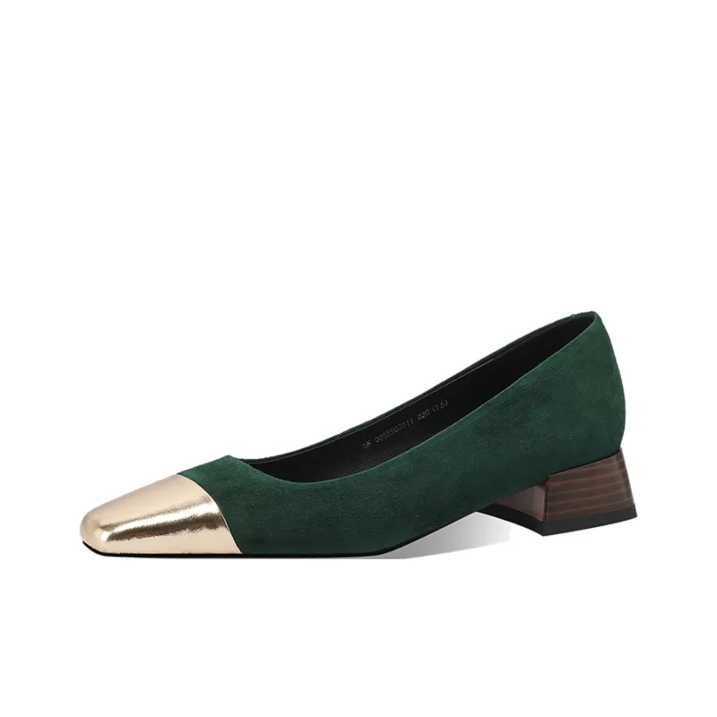 XICUNMINGWU Chunky Heel High Heels Women's-7