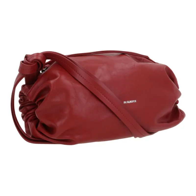 JIL SANDER Logo Printed Shoulder Bag-1