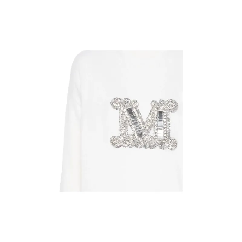 MaxMara Vicolo Crewneck Straight Hem Jumper-5