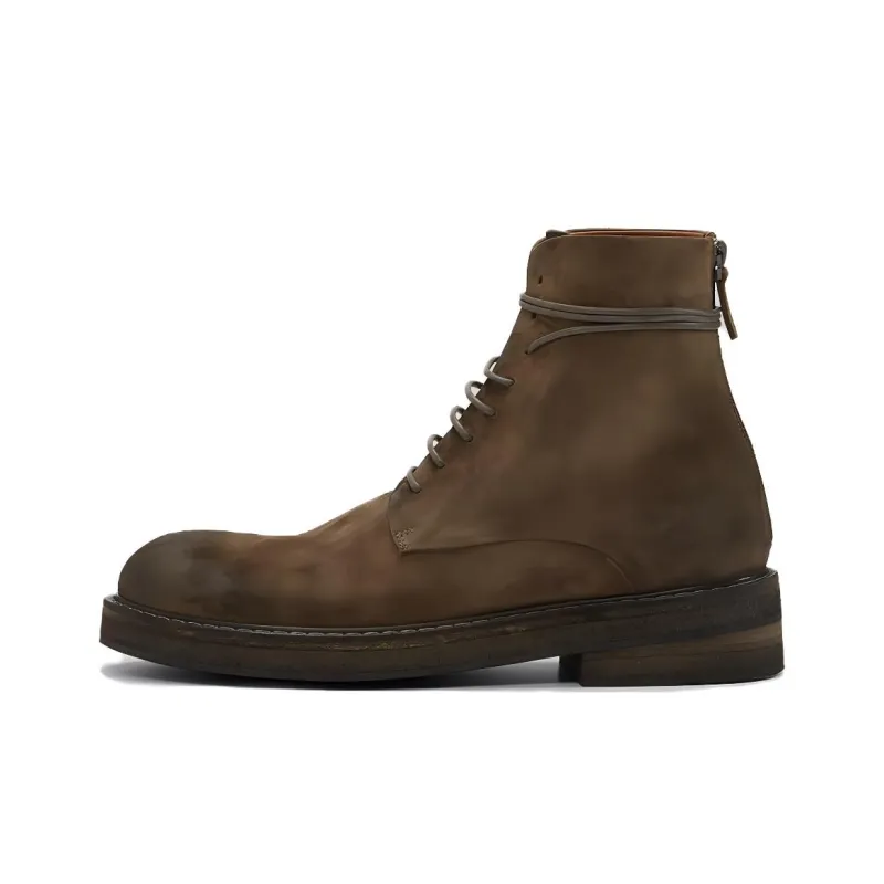 Marsèll Parrucca Lace Up Ankle Boots-0