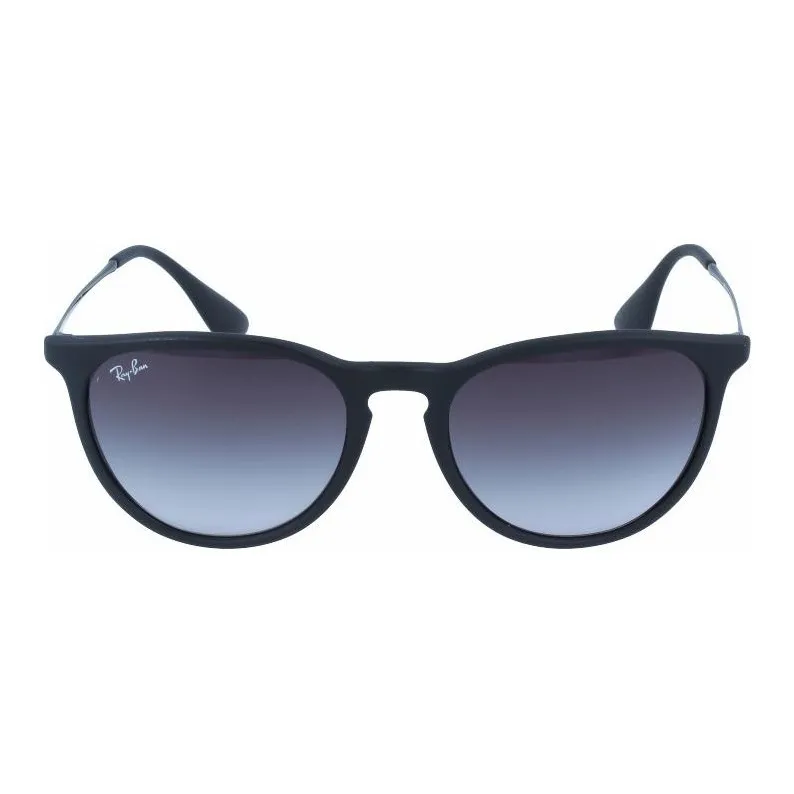 RayBan Injection-Molded Round Sunglasses Unisex Black-1