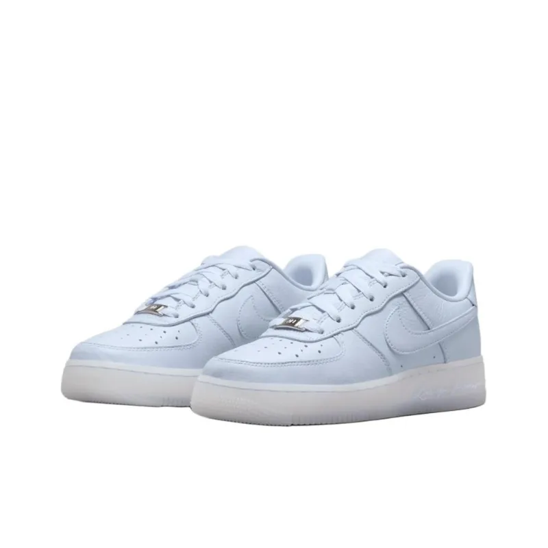 NOCTA x Nike Air Force 1 Abrasion Resistant Low Top Kids' Skateboarding Shoes Light Purple Unisex-2