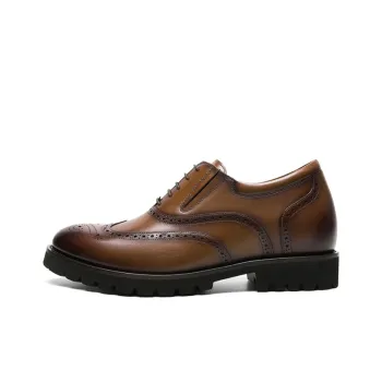 He Jinchang Casual Shoes Men's Wise Brown