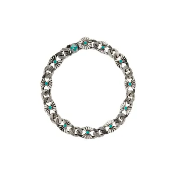 GUCCI 925 Sterling Silver Necklaces Unisex