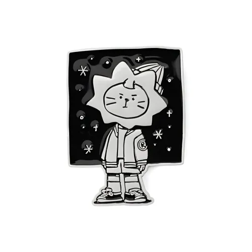 LINE FRIENDS ROY6 Laoyang Metal Cute Cartoon Anime / Games Fridge Magnets