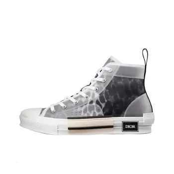 DIOR B23 High Top Grey Leopard