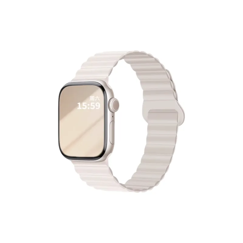 Craftsman Apple Compatibility Watch Band Compatibility Apple Watch Series 10, IWatch 10/9/8 Strap Silicone Material-6