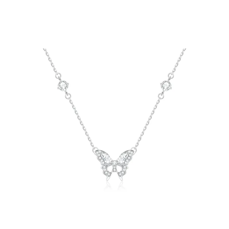 Zbird Foot Silver 990 Necklaces Women's-0