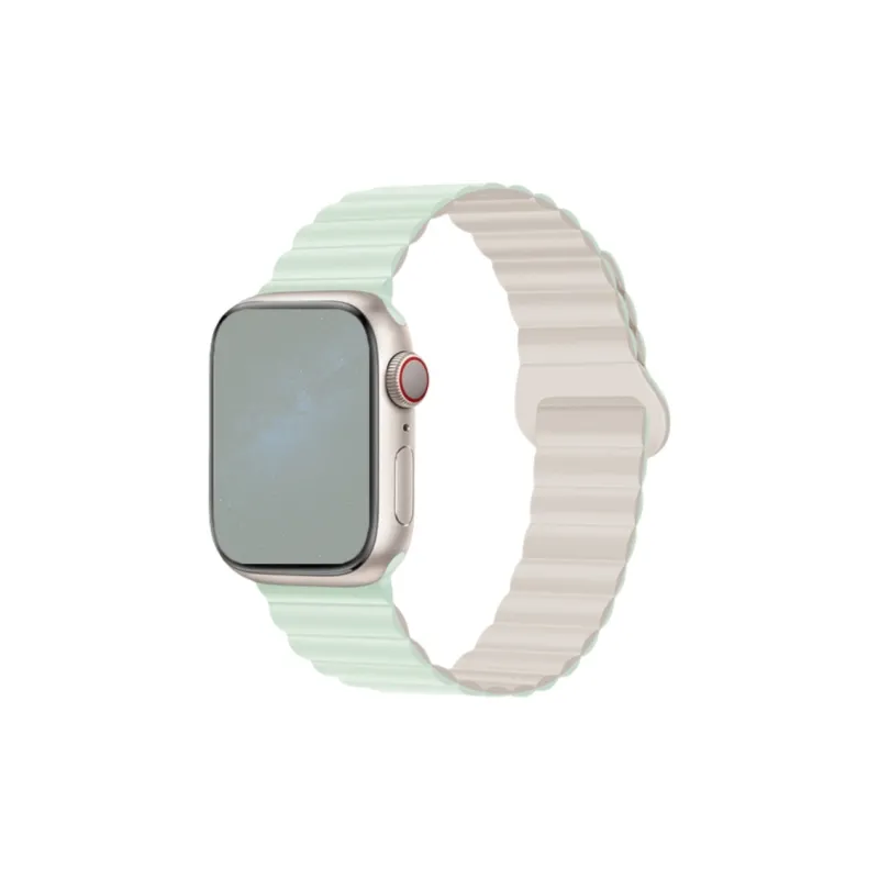 Craftsman Apple Compatibility Watch Band Compatibility Apple Watch Series 10, IWatch 10/9/8 Strap Silicone Material-10