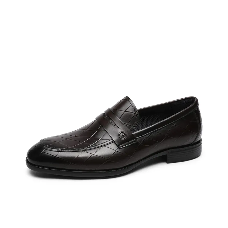 GOLDLION Loafers Men Black/Brown-6