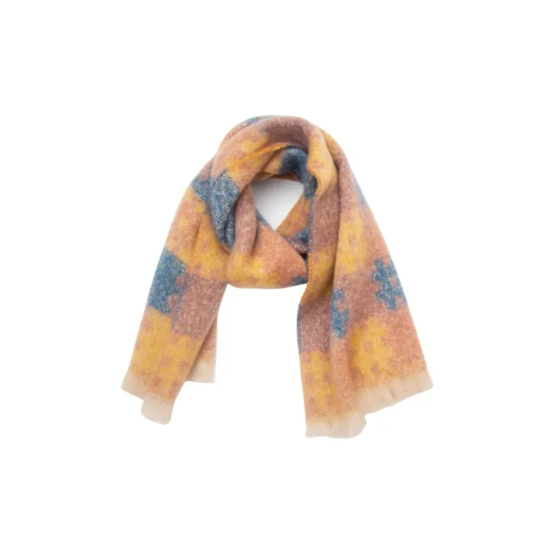 Yamaichi Maru Polyester Knit Scarves Unisex-4