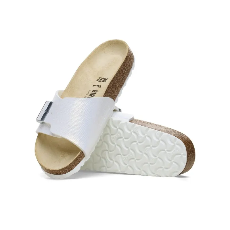 Birkenstock Catalina EVA Abrasion-Resistant Slide Slippers Women's White Regular-4
