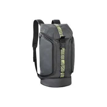 Adidas Badminton Racket Bags 3 Pcs Sporty Style Backpack Black Gray Unisex