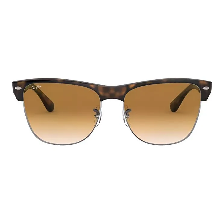 RayBan Plate Frame Square Sunglasses Unisex Tortoiseshell-1