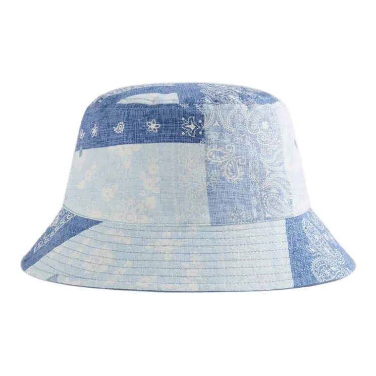 KITH Washed Pasiley Dawson Reversible Bucket Hat-1