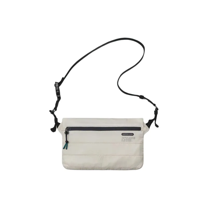 Gaston Luga Nylon Fanny Pack Unisex Ecru-0