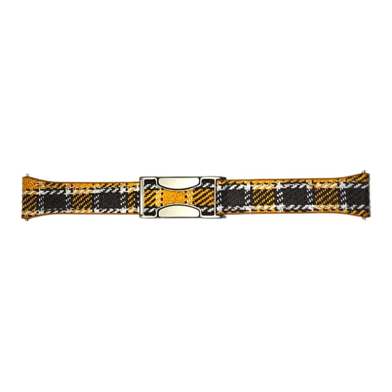 ZHENGGUANG Watch Band Huawei Compatibility Plaid Woolen Material-7