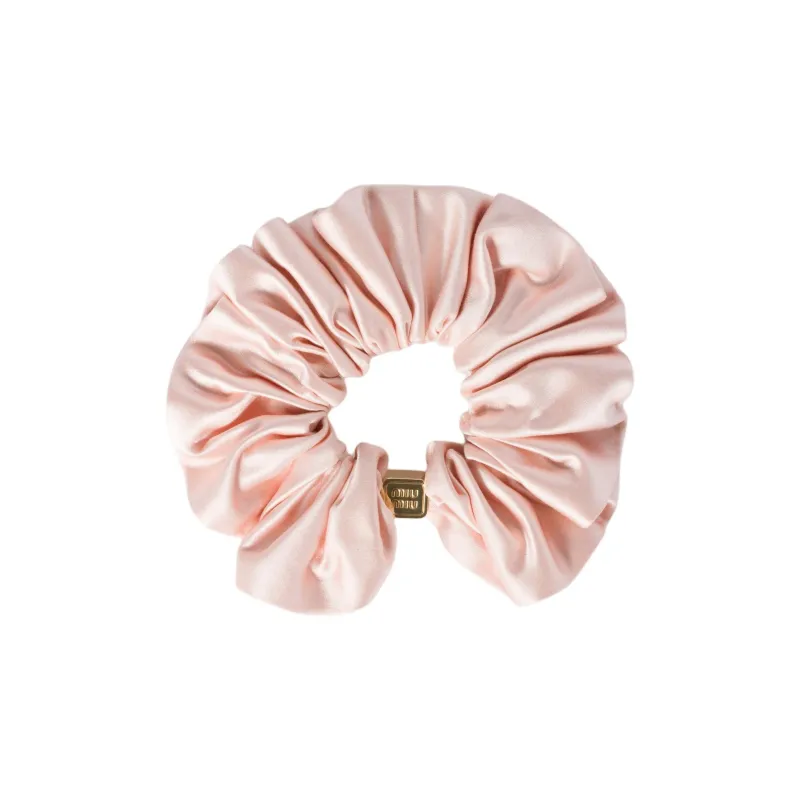 MIU MIU Satin Scrunchie-1