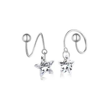 KiNGZiT Sterling Silver Earrings Women's