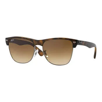RayBan Plate Frame Square Sunglasses Unisex Tortoiseshell