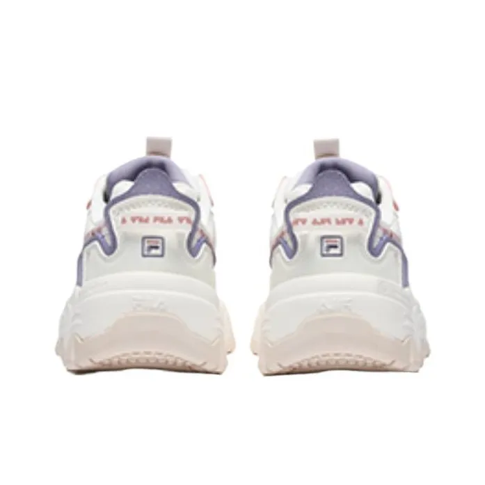 FILA Heritage-FHT Wear-Resistant High-Top Casual Shoes Women's White-3