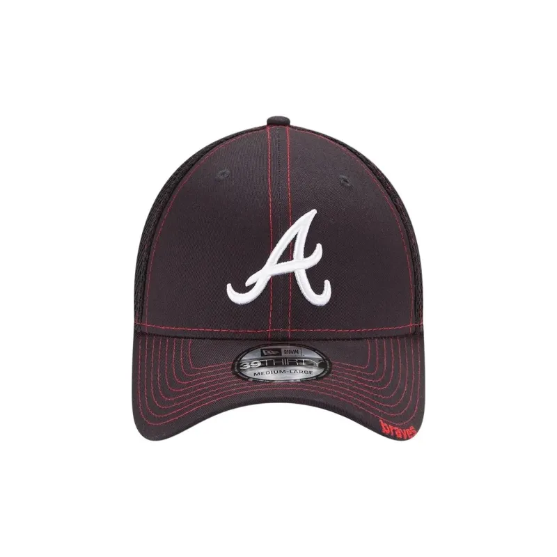 New Era Atlanta Braves Neo 39Thirty Stretch Fit Cap-1