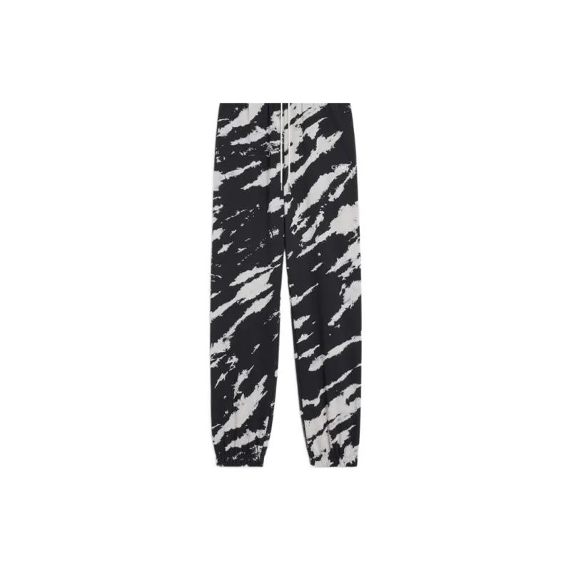 CELINE Sports Pants Men's Black White-3