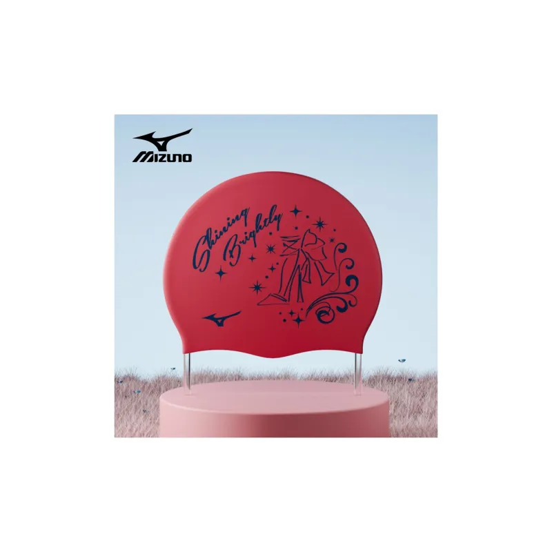 Mizuno Swimming Caps Silicone Swimming Pool Unisex 19*23.5cm-5