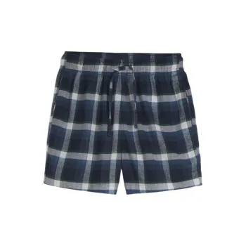 Hollister Pajama Pants Men's Navy Plaid