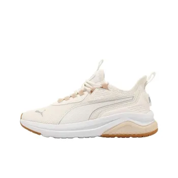 PUMA Amplifier Wear resistant And Lightweight Low Top Training Shoes Women's Beige