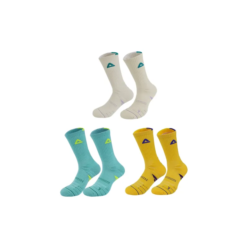 PEAK Mid Calf Socks Unisex Multi double Loading-14