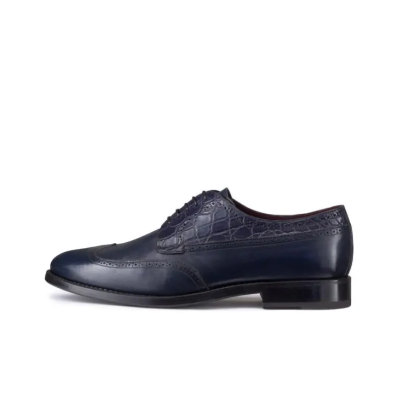 STEFANO RICCI Dress Shoes Men's Blue-0
