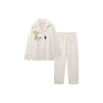 Sleeping Beauty Pajama Set Women's Ecru