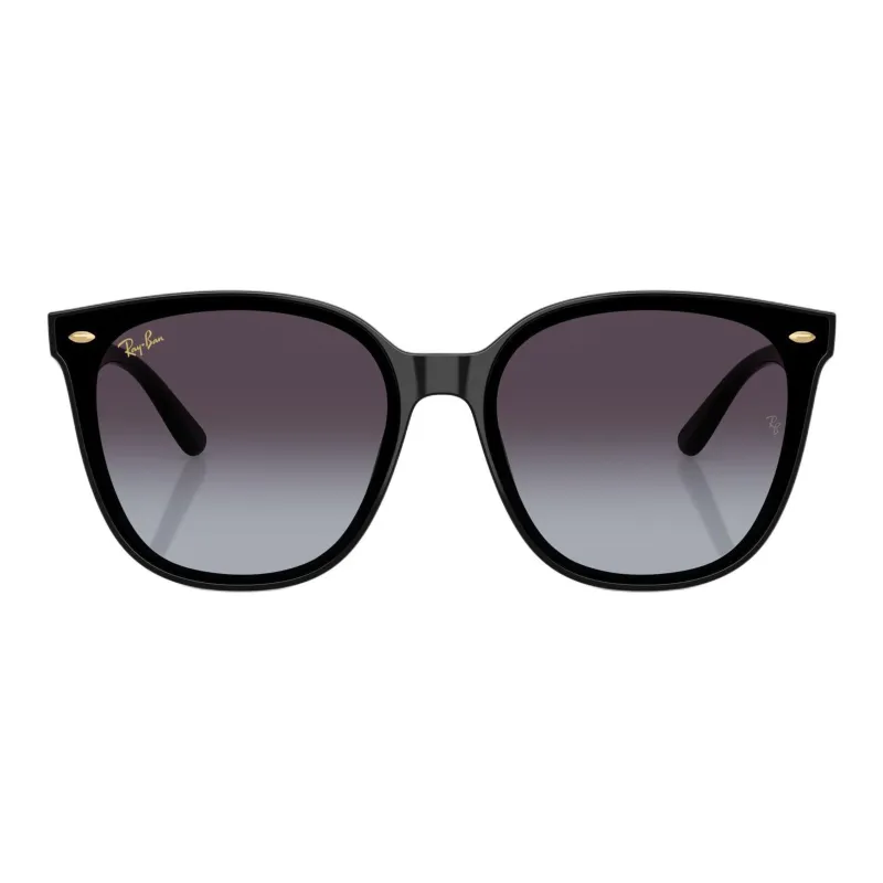 RayBan Injection Molded Square Sunglasses Unisex Black-1