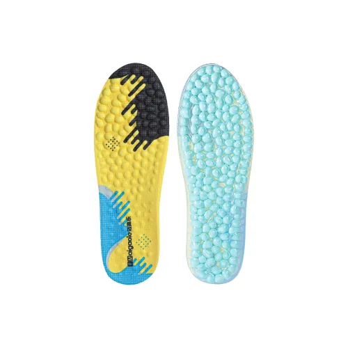 Maigaole Large Popcorn Kernels+GEL+Woven Fabric Insoles Unisex