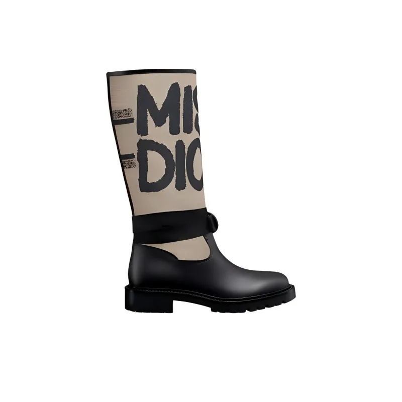 DIOR D Major Ankle Boots Women's Brown-1