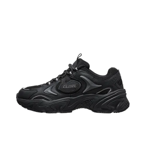 CAMEL Wear-Resistant Breathable Cushioning Low-Top Chunky Sneakers Women's