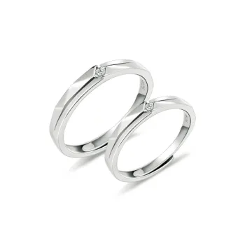 YUJIANDOUDOU S925 Silver Rings Unisex