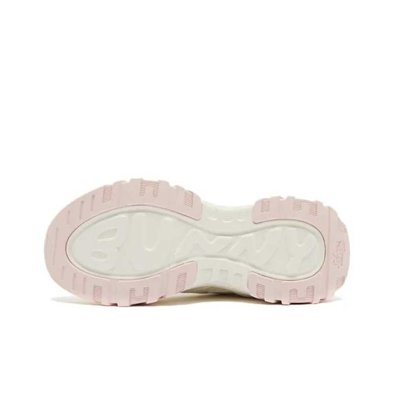 QIAODAN Hard Candy Shoes Cushioned Wear Resistant Breathable Low Top Casual Shoes Women's White Red-4