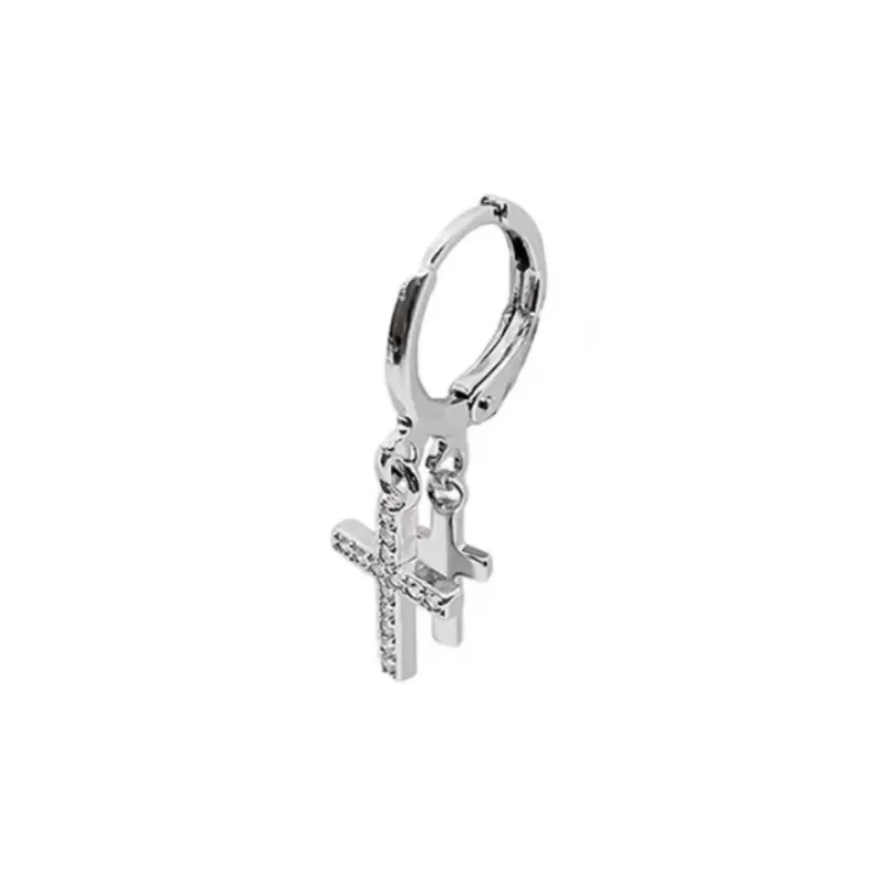 GUDUD Titanium Steel Earrings Unisex-5