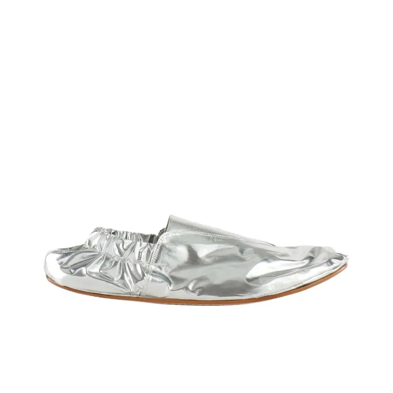 TIBI Mikhail Casual Single Shoes Women's Silver-1