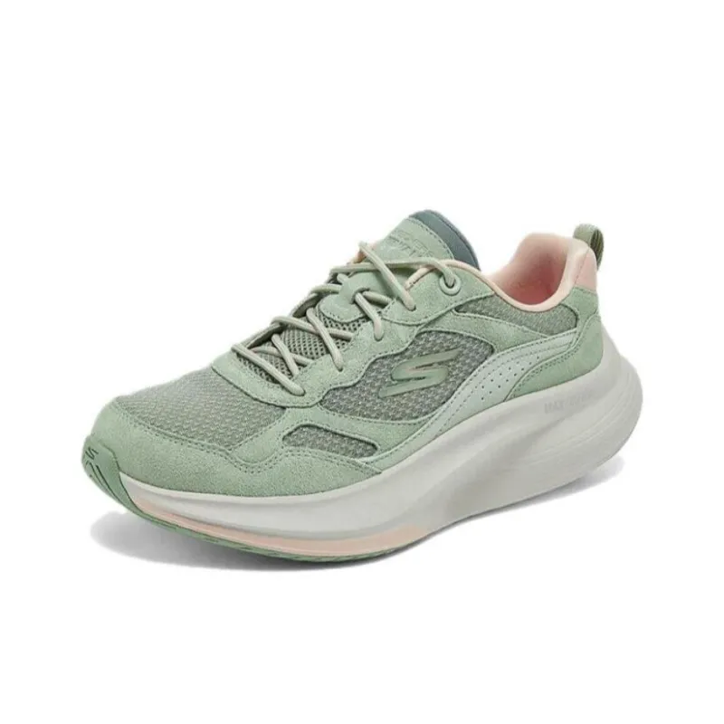 Skechers WOMEN'S GO WALK Slip Resistant Rebound Low Top Casual Shoes Women's Green-2
