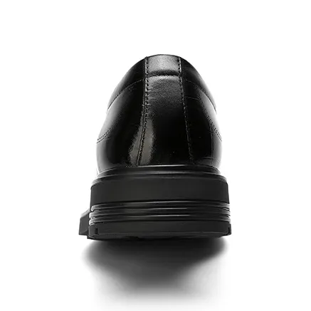 CROWN Men's Casual Shoes Men Low Top Black-3